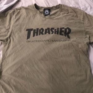 green thrasher shirt